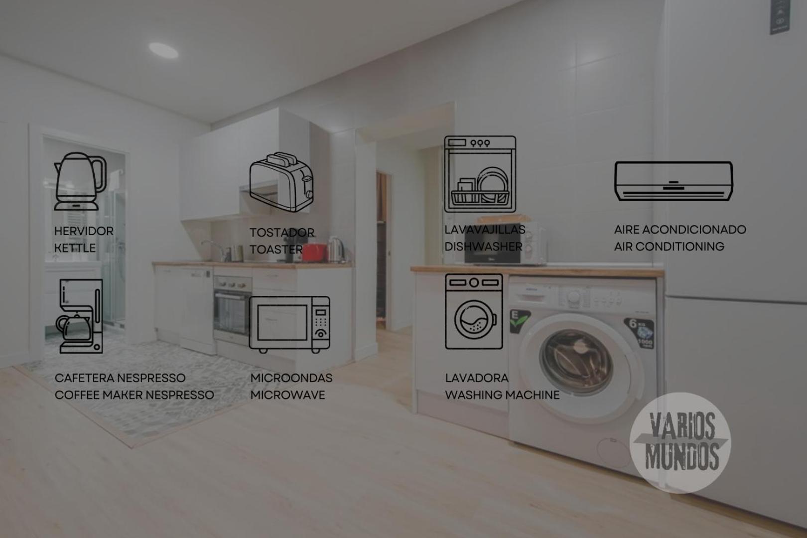 Cozy&New Apartment Para 6Pax En La Plaza De Tirso - Madrid E1 Zewnętrze zdjęcie